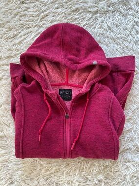 Figs Hoodie Full Zip Jacket